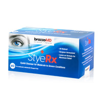 StyeRx Individually Wrapped Eyelid & Lash Wipes (60 Count)