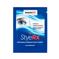 StyeRx Individually Wrapped Eyelid & Lash Wipes (60 Count)
