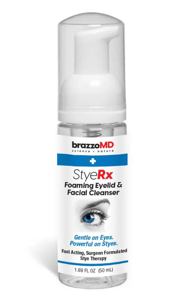 StyeRx® Foaming Eyelid & Facial Cleanser – brazzoMD